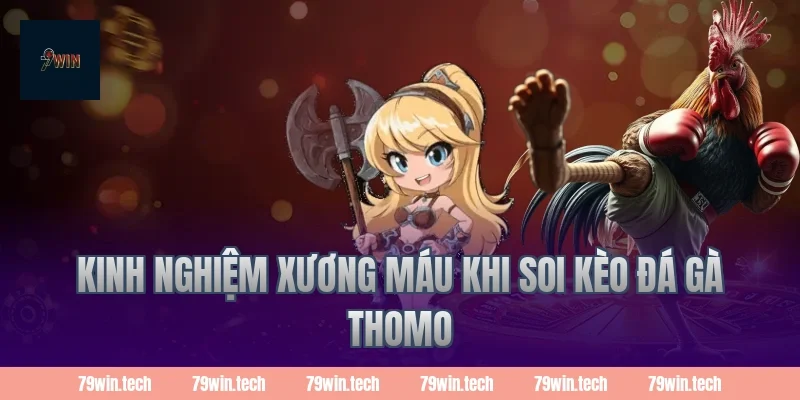 Kinh nghiệm xương máu khi soi kèo đá gà thomo