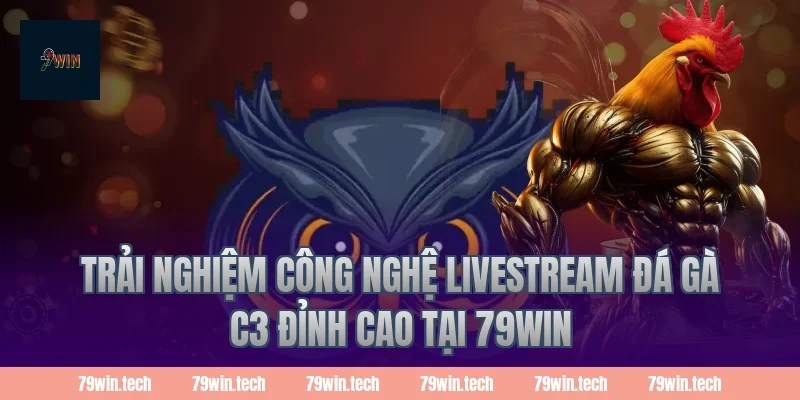 Trải nghiệm công nghệ livestream đá gà C3 đỉnh cao tại 79win